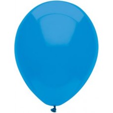 Blue Bright Latex Balloon 11"