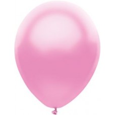 Pink Silk Latex Balloon 11"