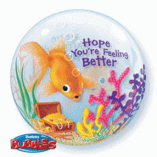 Feeling Better Fish Bowl Bubble 22"