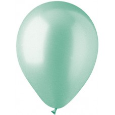 Green Sea Foam Pearl Latex Balloon 12 in.
