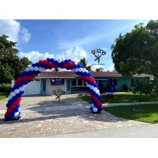 Outdoor Balloon Arch Standard Size