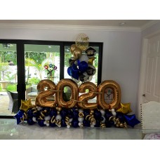 Graduation Balloon Decor Arrangement 