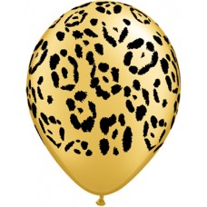 Leopard Spots latex balloon 11 inches
