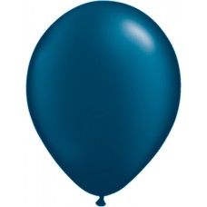 Blue Midnight Latex  Balloon 5 inches