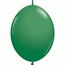 Green Quick Link Latex Balloon 12"
