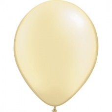 Ivory Pearl Latex Balloon 5"