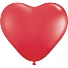 Red Heart Latex Balloon 15" 