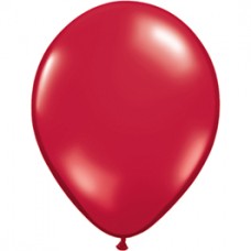 Red Ruby Pearl Latex Balloon 5 inches