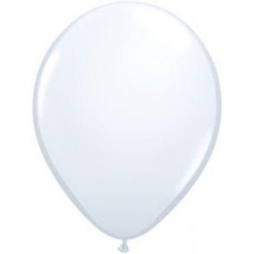 White Latex Balloon 5"