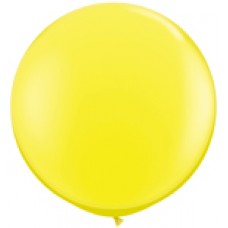 Yellow Giant Latex  Balloon 36"